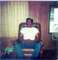 Christmas 1979, in the chair purchased for him by his oldest daughter.